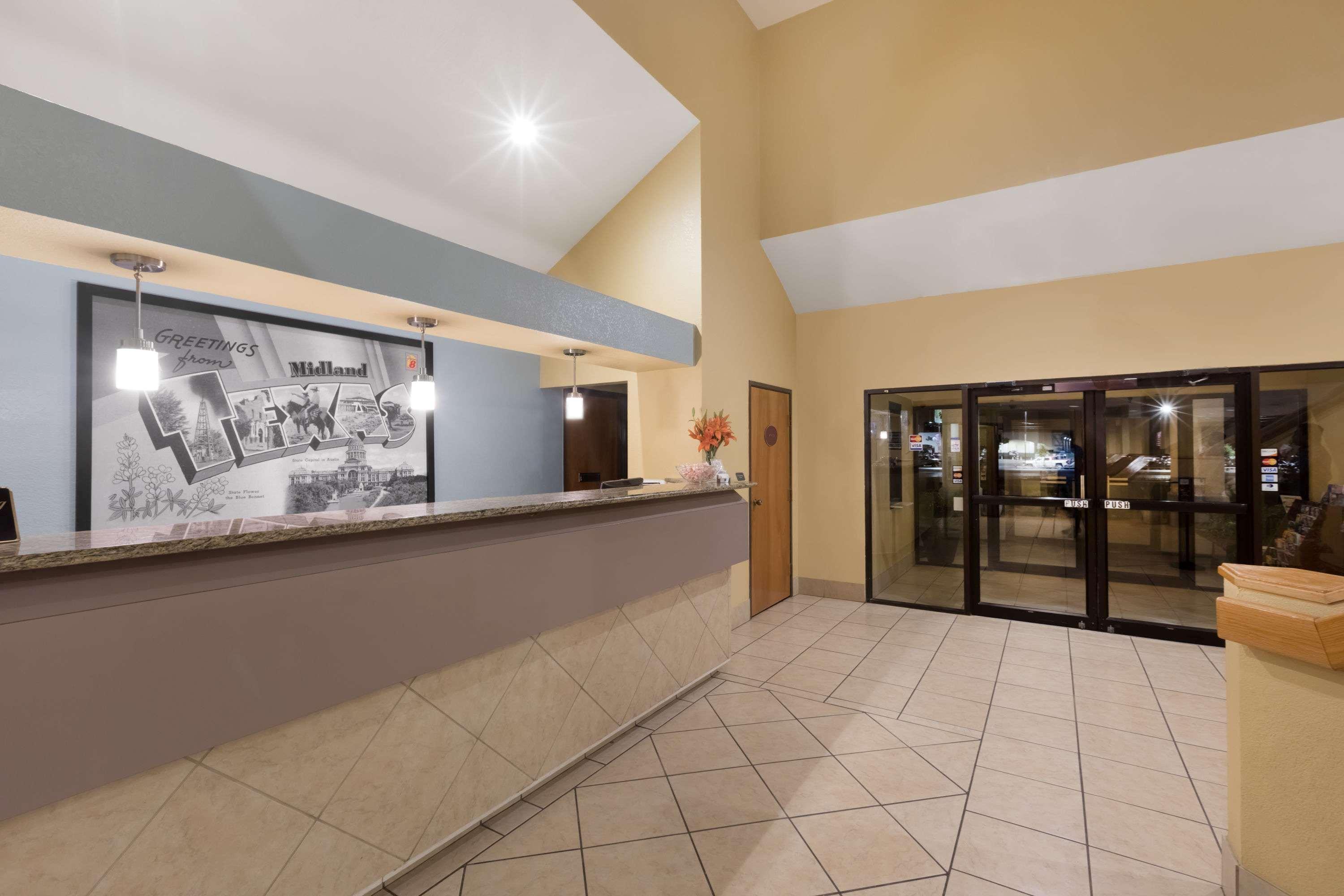 Super 8 By Wyndham Midland Motel Luaran gambar